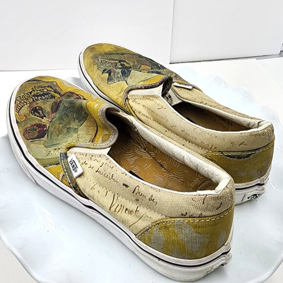 Share VANS x Vincent Van Gogh Museum Amsterdam Skulls Slip-Ons (M7"/W8.5") - Picture 5 of 10